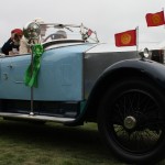pebble beach concours d'elegance 1924 Rolls-Royce 20 HP Barker Tourer - Arving Singh Mewar, Maharana of Udaipur, Rajasthan, India lucias beebe trophy